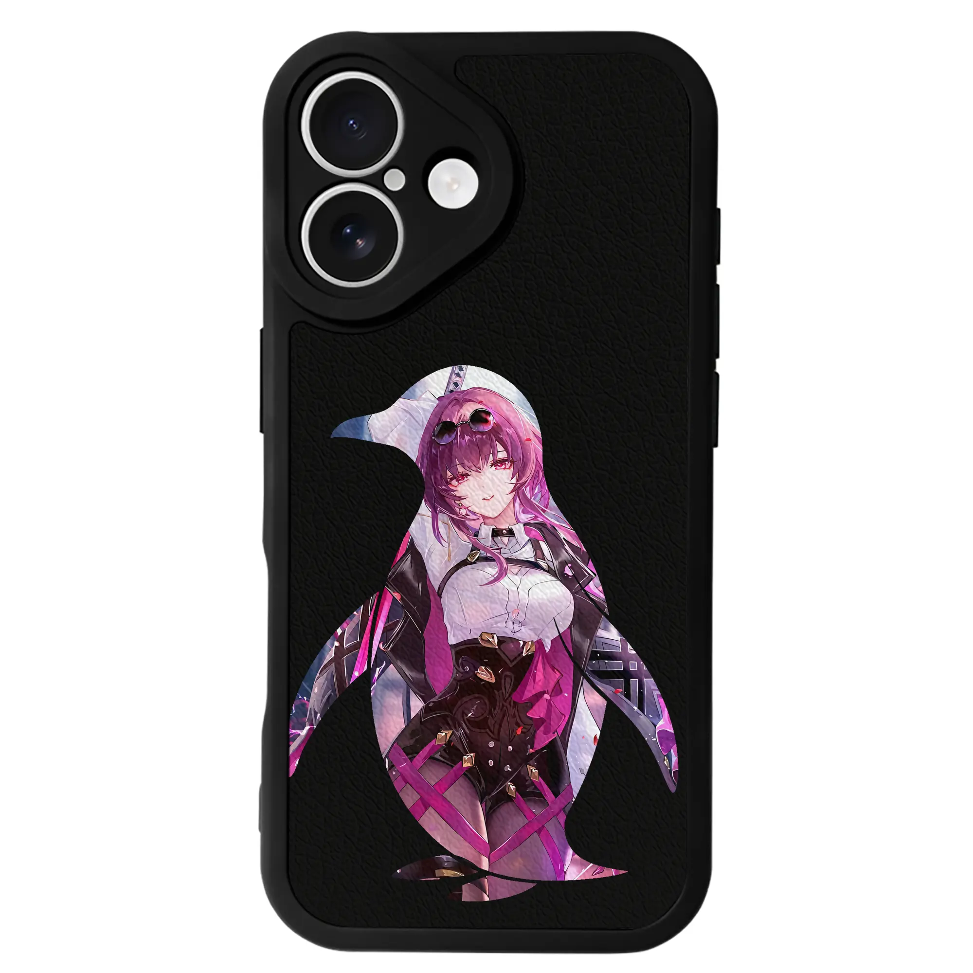 崩壊：スターレイル グッズ カフカ - IPhone 16シリーズ対応 ・ シリコンスマホケース ・ レザー調 ・ 高精度フィット ・ 耐衝撃 ・ ワイヤレス充電対応 ・ 精密カット